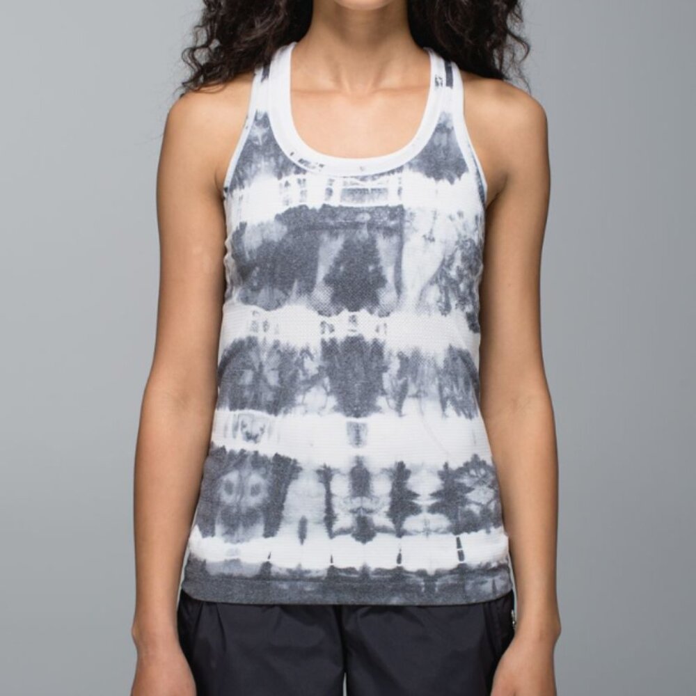Lululemon run swiftly racerback tie dye